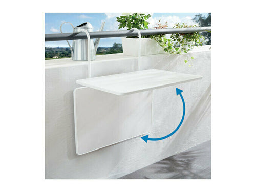 Hanging balcony table